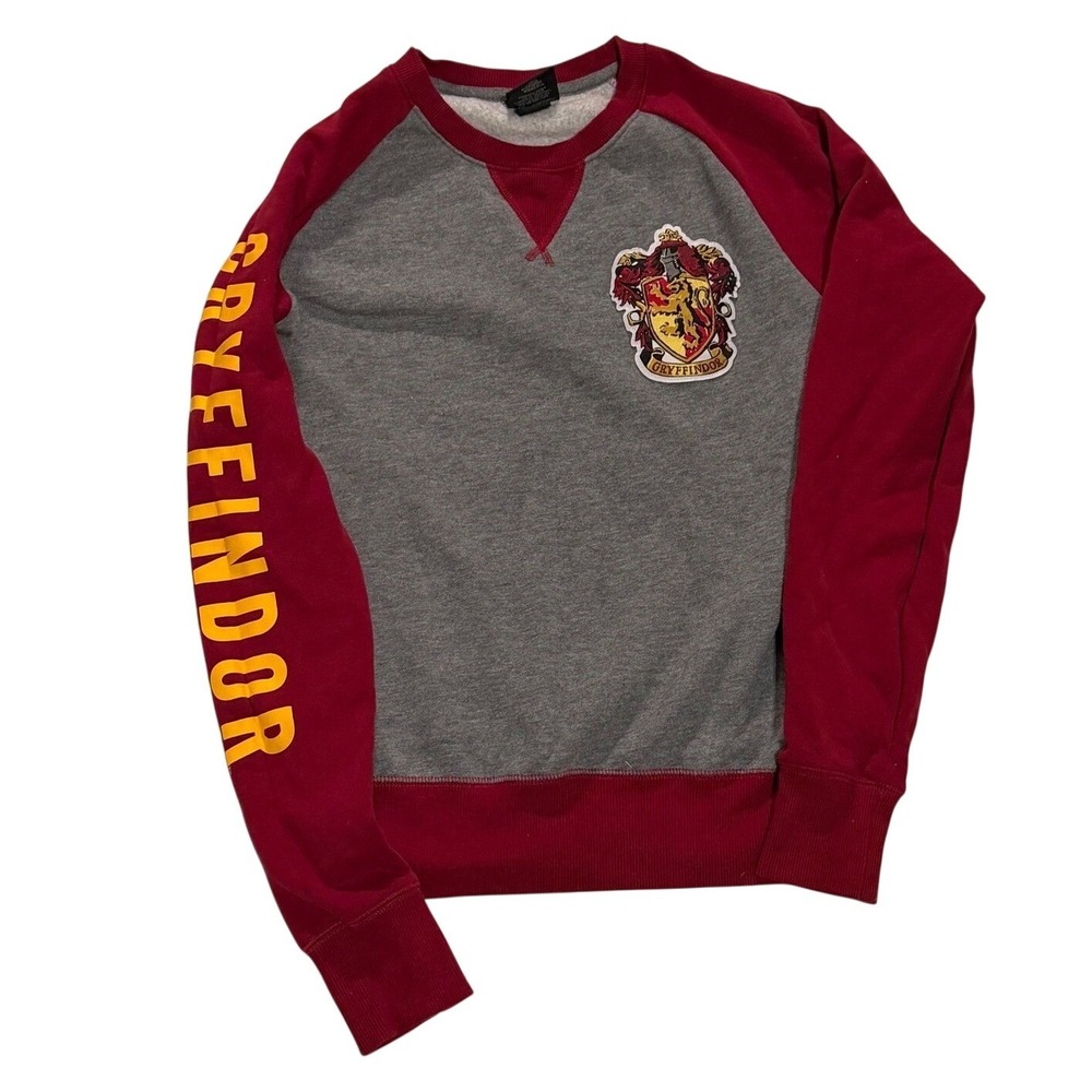 Harry Potter Gryffindor Sweatshirt Universal Studios Wizarding World Maroon XS